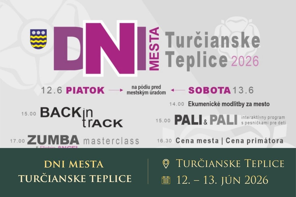 turcianske teplice 2026