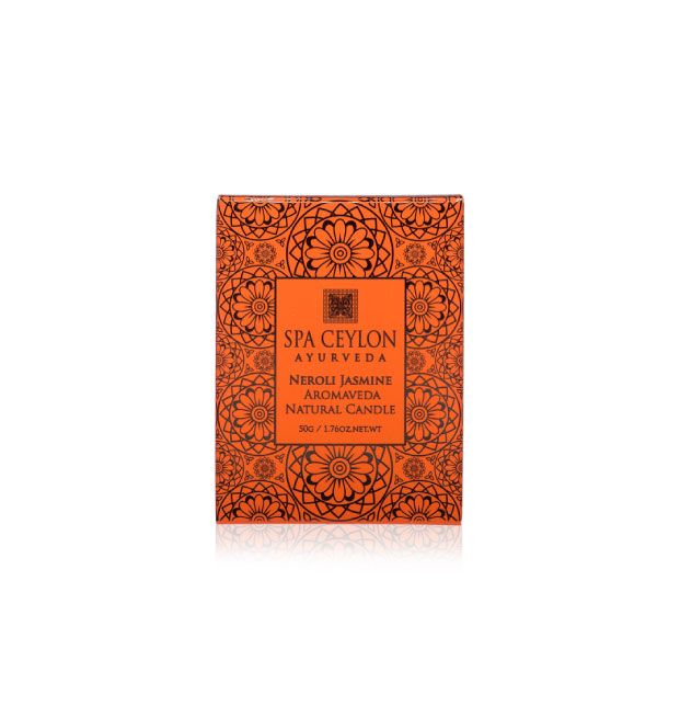 Prírodná aromatická sviečka - pomarančový kvet Neroli s jazmínom - NEROLI JASMINE
