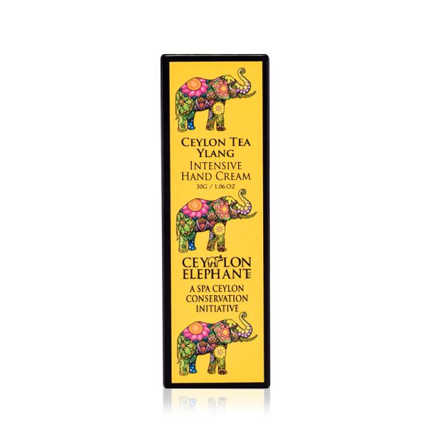 Intenzívny krém na ruky - cejlónsky čaj a kvet Ylang - CEYLON TEA YLANG (Ceylon Elephant)