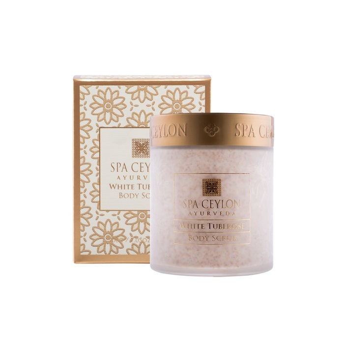 Telový peeling - Tuberóza vonná, avokádo, zelený čaj - WHITE TUBEROSE