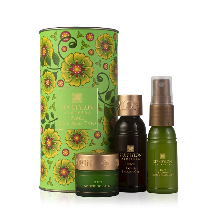 Wellness Trio Set - citrónová tráva - PEACE