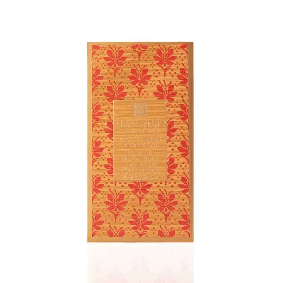 Denné a nočné ošetrujúce očné sérum obohatené vitamínom E - SAL & SAFFRON