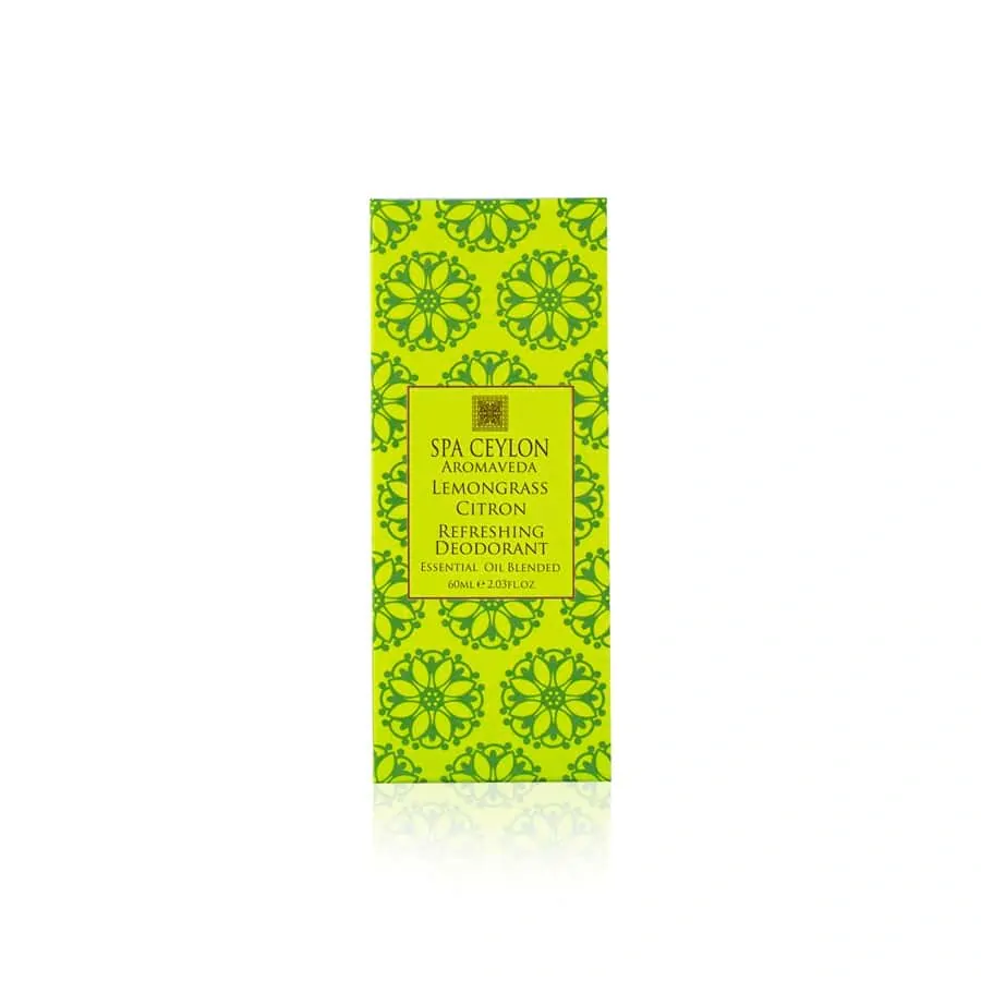 Osviežujúci dezodorant - citrónová tráva s citrónom - LEMONGRASS CITRON (guličkový roll-on)