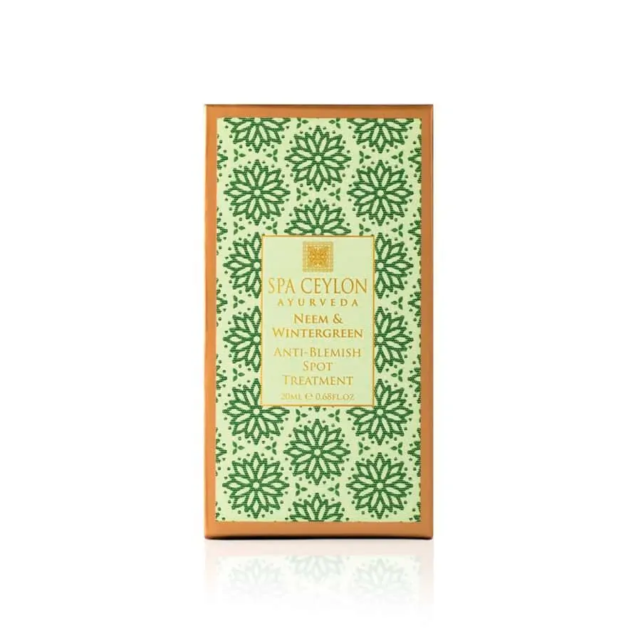 Ošetrujúce sérum proti tmavým škvrnám a bodkám - Neem a Gaultéria - NEEM & WINTERGREEN