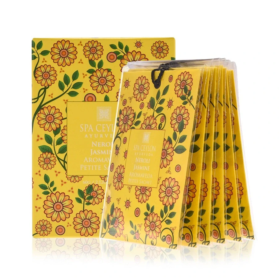 Vonné vrecká (set 6 ks) pomarančový kvet Neroli s jazmínom - NEROLI JASMINE