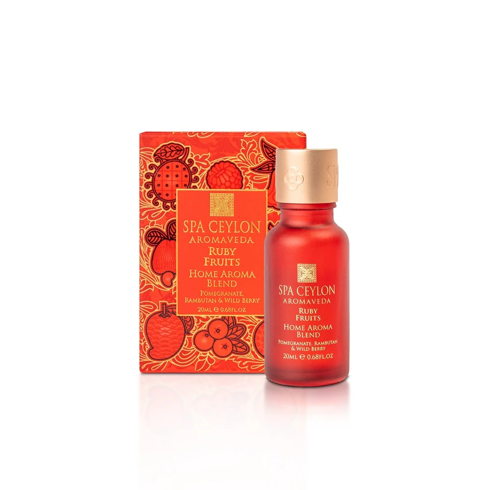 Aromatická zmes esenciálnych olejov - RUBY FRUITS - granátové jablko, rambutan a lesné plody