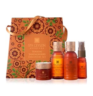 Darčekový kozmetický set - santalové drevo - SENSUAL SANDALWOOD