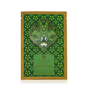 Listová uhlíková maska - na čistenie pleti a zbavenie sa toxínov - BAMBOO CHARCOAL