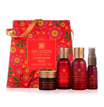 Darčekový kozmetický set - kardamóm s ružou - CARDAMOM ROSE