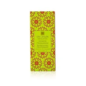 Osviežujúci prírodný dezodorant - jazmín a pluméria - guličkový roll-on - JASMINE FRANGIPANI