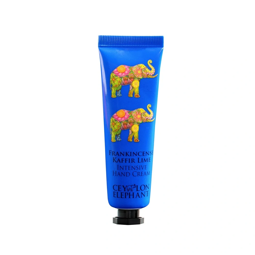 Intenzívny krém na ruky - kadidlo a gáfrová limetka - FRANKINCENSE KAFFIR LIME (Ceylon Elephant)