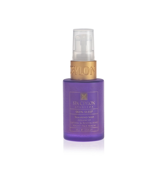Pokrokové liftingové a revitalizačné nočné pleťové sérum so semienkami Tamarindu (SKIN SLEEP)