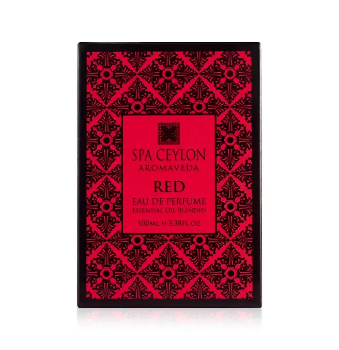 Pánska parfumovaná voda - pačuli, citrón, santalové drevo, kardamóm - RED