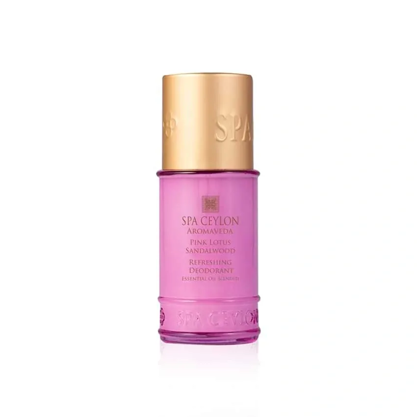 Osviežujúci dezodorant - lotos a santalové drevo - PINK LOTUS SANDALWOOD (guličkový roll-on)
