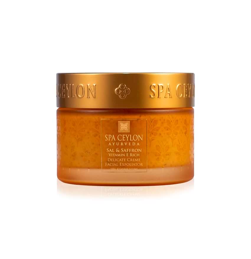 Jemný krémový peeling - na suchú pleť a jej regeneráciu - s vitamínom E - SAL & SAFFRON