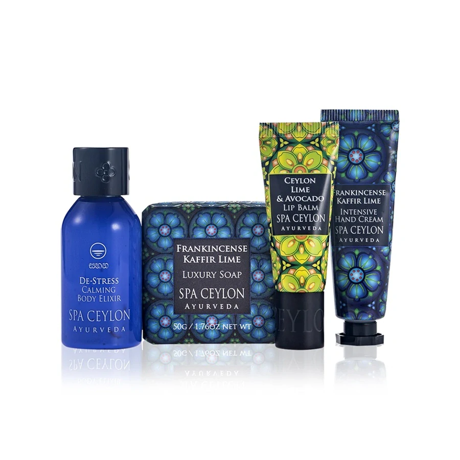 Kozmetická súprava - kadidlo a gáfrová limetka - FRANKINCENSE KAFFIR LIME