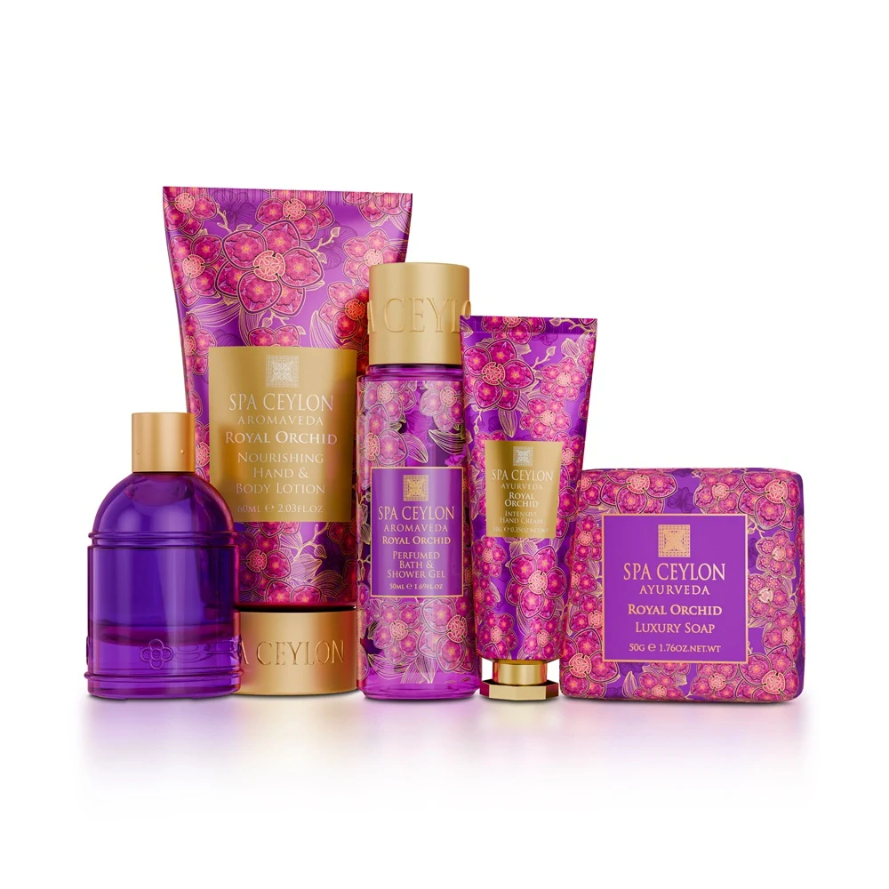 Kozmetická rozmaznávacia súprava - Royal Orchid