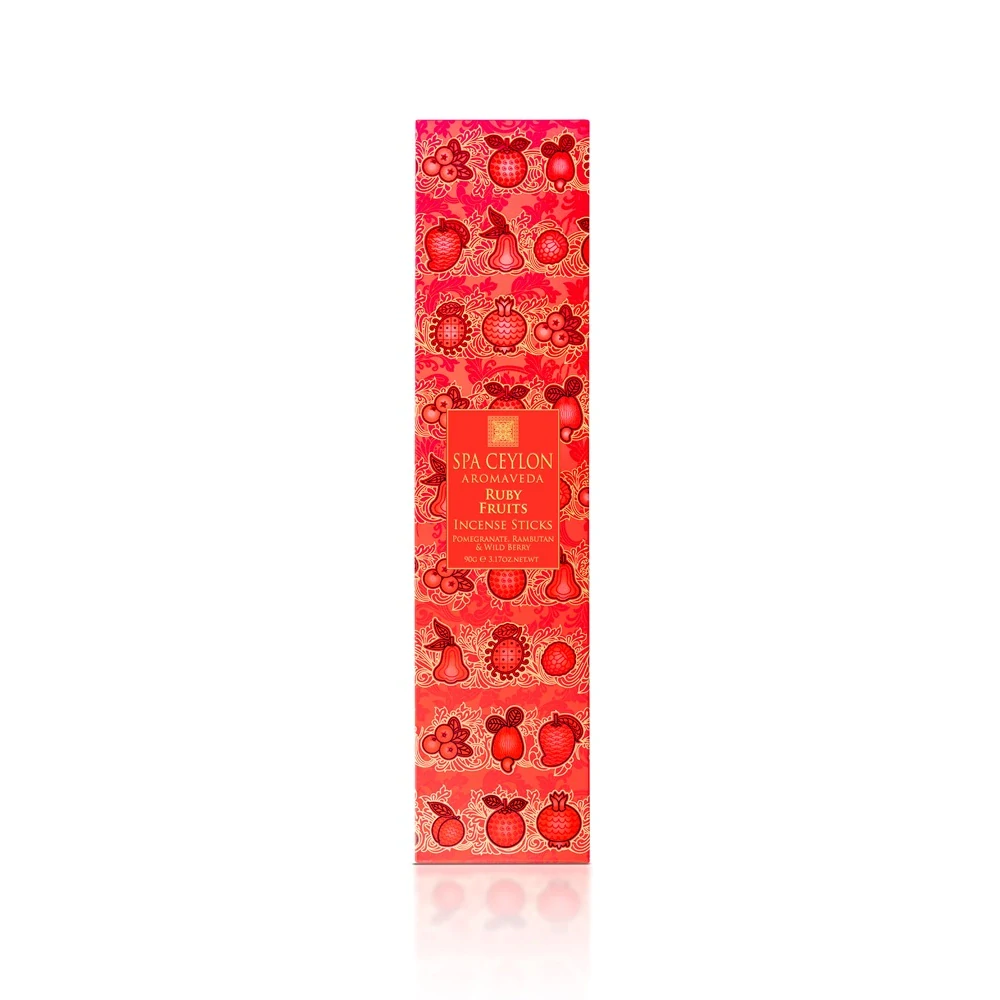 Aromatické vonné tyčinky - RUBY FRUITS - granátové jablko, rambutan a lesné plody