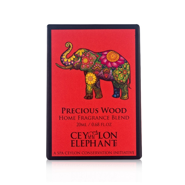 Zmes esenciálnych olejov - škorica, pomaranč, vetiver - PRECIOUS WOOD (Ceylon Elephant)