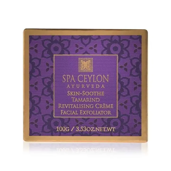 Revitalizačný zjemňujúci krémový peeling na tvár s obsahom tamarindu - SKIN SOOTHE