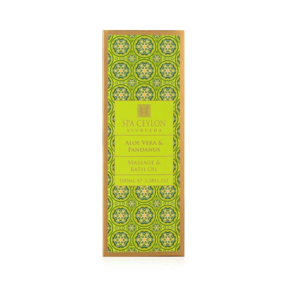 Masážny a kúpeľový olej - Aloe Vera & Pandanus