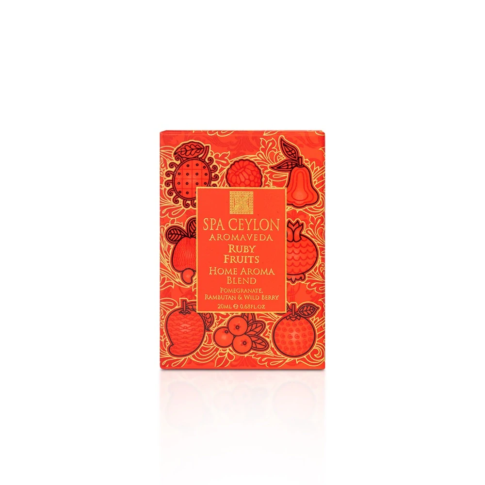 Aromatická zmes esenciálnych olejov - RUBY FRUITS - granátové jablko, rambutan a lesné plody