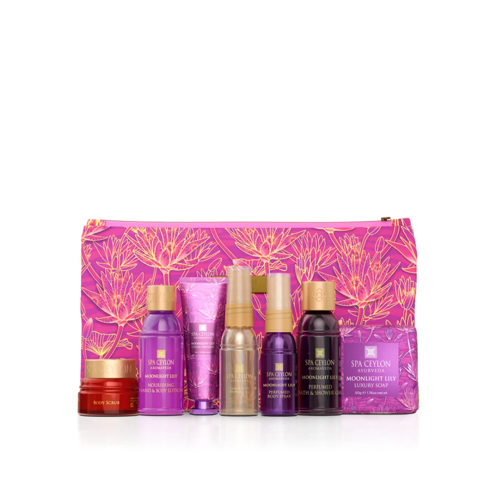 Darčeková sada Moonlight Lilies Gift Time – 6 produktov