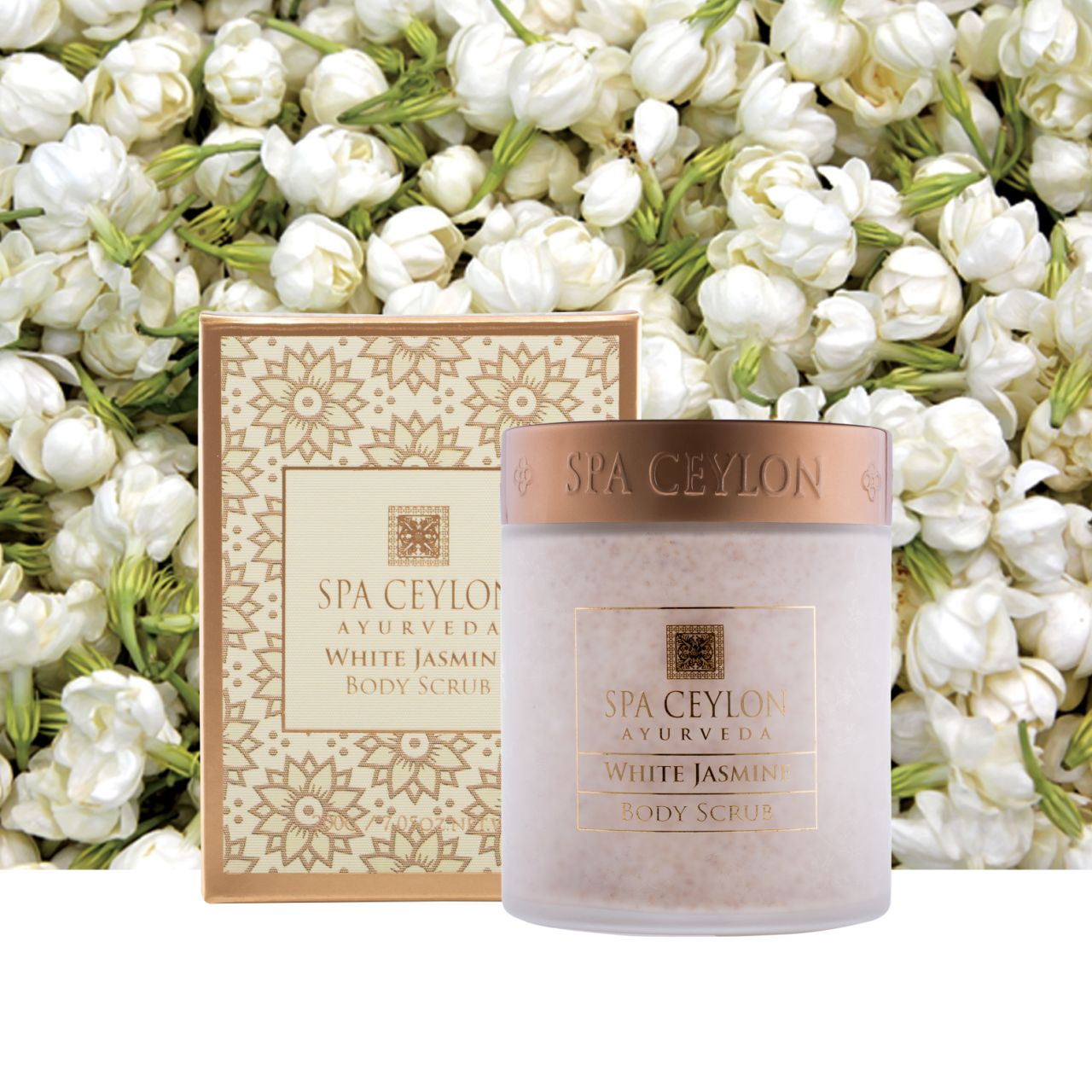 Telový peeling - biely jazmín - WHITE JASMINE